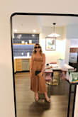 Dress fits well and is super flattering. Color was lovely and got several compliments. - Bianca C.