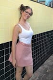 You guys. This is the cutest skirt ever. Fits perfectly, great construction and solid material. Fun and flirty for a night out. I paired it with a really basic white tank and got tons of compliments! - Lara C.