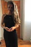 I'M OBSESSED!!! 
You can wear a cardigan over top and rock it at work, then take the cardigan off for after-work drinks or date night and instantly transform to a classy, sexy look. I turn a lot of heads when wearing this. At 5'7", the Medium fits like a glove. It's made of a super nice, heavy material, definitely doesn't look or feel cheap at all. My new favorite outfit! I wish I had a better picture to share right now, but this is all I've got! - Lara C.