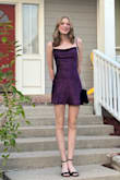 My daughter bought this dress for Homecoming and it looked beautiful. Sized down from normal size but the size generator was accurate and recommended XXS. - Mackenzie C.