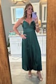 I was looking for an emerald green dress for our school gala and this dress was perfect! Lots of compliments and fit perfectly. - Erin C.