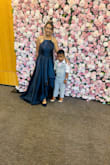 I mostly wear medium, but some of the reviews did mention that it runs little small, so I got large. I was glad I got a large; it fit me perfectly. Overall, very beautiful dress. I loved it. - Ashwini L.