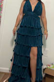I ordered this in a medium and small. The small fit much better, but still VERY long. My fiance preferred a different lulu dress on me. But I loved this one. This is the medium - Morgan G.