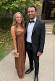 I love this dress! Wore to a black tie optional wedding and got a lot of compliments. It was a little long on me, but I was able to deal with it, just kind of held it up when I was walking. - Morgan C.