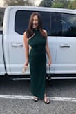 I purchased this dress for a Navy Khaki Ball. I went by the size guide. The fit was absolutely stunning, and quality was superb! I received a lot of comments all night long. I will definitely purchase more from this company. - Heather H.