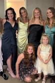 I gained a little weight in my midsection, and I have been having trouble finding a dress that was flattering. The gathering at the front is so forgiving, and I felt glamorous! Very comfortable to sit or dance in, too! - Tammy D.