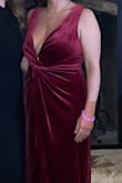 I love this dress. However, I did have to make some adjustments. It's a little long for the short girlies, and I had to take it in on top of the shoulders. As this is a very boobie dress. A little tape kept things in place. Super comfortable, not itchy. Don't regret buying. - Marissa S.