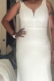 Loved this dres. High quality. It was in the top three for my dress. Ended up as the runner up. It's a gorgeous dress and fits amazingly. I just decided on a dress with a little more detail. - Shavon D.