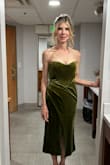 Oh my, this is the most lovely dress ever... the compliments I got on this dress... The color and fabric are so luxurious. - Jennifer Q.