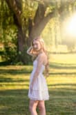 Ordered for my daughter's senior pics. We had to have the waist taken in a bit. Otherwise, great length & material. Looked beautiful & worked great. - Kathryn A.