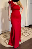 I wore it for a college reunion and felt amazing in it! Fit is really nice, and it's very forgiving and comfortable. Wore it with 4-inch heels so and length was great for me. I'm planning to wear it again for the Marine Corps Ball in couple of months, and I'm sure for other events in the future. Overall, extremely happy with it! - Diana C.