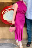 This was the perfect dress. I wore this to a nice dinner in Napa. It was 90 degrees out and this dress kept me cool in the slight breeze. - Mary K.
