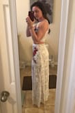 I sometimes have a hard time finding outfits that fit both my top and bottom, but I read the reviews and it worked out great! I bought my outfit for my bachelorette weekend at the winery and it's PERFECT!! - Megan S.
