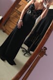 It is such a beautiful dress! It looks just like the picture, and fits great! It is also nice and tight to show off curves :) It's a little too long for me, but nothing a little altering can't fix. The material is also amazing, I couldn't be happier. Cant wait to wear it to prom! - Lindsey K.