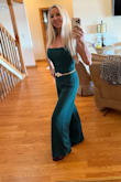 Perfect in every way! I usually don't like jumpsuits but this one is perfect! Between the fit the perfect color and the easy zipper I'm obsessed with it. - Karen M.