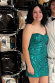 Absolutely loved this dress. Such a beautiful color and fit very well. - STACY T.