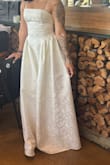 It came so quickly and fit perfectly. Only issue is that it is very long. I would fix the hem on it. Even with heels, it hit the floor, but it was so comfortable and flattering. - Margie I.