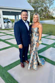 This is such a beautiful and well-made dress. I wore for my step daughter's wedding. I would say that it runs slightly small, I usually wear a size small or medium in dresses or a 4/6. I ended up getting a large in this dress and had it taken in at the waist and hemmed as I needed the larger size around the bust. I received so many compliments! Don't hesitate to buy! - Maranda H.