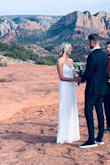 This dress is so amazing it looks very expensive and it'.s so comfortable. It was the perfect dress for my wedding. - Frances B.