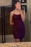 I love this dress so so much! The fabric is so smooth and comfortable and I love the way the back looks! - Maddie T.