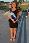 My girl is 12 years old, and I got this to alter a smidge down to fit her for homecoming attendant. Beautiful and lots of compliments! - 8110 S.