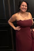 Loved this dress! As a bigger chest girly, the structure held everything in, and I wasn't constantly pulling it up. Great length too with heels. - Amy M.