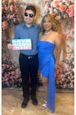 It was the perfect dress, very comfy. I thought I would wrinkle after sitting, but it was just fine. - Miriam G.