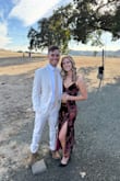 I wore this dress to a wedding and felt amazing in it, got lots of compliments! The colors are just gorgeous. Luckily did not have any issues with tearing or poor quality, but I did bring a sewing kit just in case. - Rebecca R.