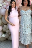 I wore this dress for a baby shower for my daughter-in-law, and it was perfect. The dress was flattering, very feminine, and comfortable to wear. - Doreen S.