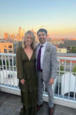 I had so many people compliment me on this dress, from fathers of the bride to dance partners. It worked perfectly for a catholic wedding and into an outdoor reception in early fall. The band is not stretchy, so it's snug on the ribs, but it fits great! - Andrea G.