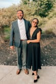 The dress is nice quality. I had it altered to make it a midi dress. My one qualm is I have an A cup, and the bust to shoulder area was like an inch too long. So, I had to sit and stand perfectly straight all night to make up for it haha, but the dress looked great on! - Camelia G.