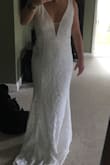 Loved the dress!!!! I will need to Cut the length a little, but otherwise it is an amazing fit and quality. - Fabiana H.