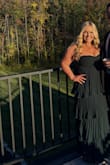 I love this dress, fits perfectly, doesn't fall off because of the sticky liner on the top. Got so many compliments, it fit like a glove! - Stephanie D.