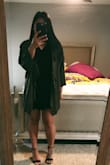 LOVE this jacket! It's very long so I've been wearing it over a back dress and it's the perfect outfit for going out! - Justina S.