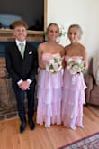 These dresses were very cute! My daughters wore then in my sisters wedding and they were perfect. Definitely size up. One daughter is typically an xxs, and the other is usually a xs-s. The xxs daughter had to get an xs, and the xs daughter had to get a small. We were kinda wondering if she needed to do a M, but the S ended up being fine. I really believe after so much trial and error for my sister's wedding that all of these dresses are made a size smaller. So just keep in mind. But they're made very well and super cute! - Brooke G.
