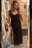 I got this dress specifically because I thought I could wear a normal bra with it, and you can! Just be careful not to wear too much of a push-up bra because it was a little tight in the boob area when I did! I got a ton of compliments, and didn't need to fix the straps once (which was what I was worried about). The length of the dress was also perfect for my height; I started in heels and then went to flats, and it was perfect both ways! This is my favorite dress I've ever bought on Lulu's! - Hayley S.