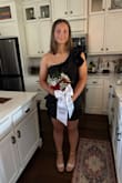 My daughter has an athletic build, and this dress fits her perfectly! - Aynsley D.