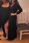 I love this dress, I wore it originally to officiate my sister's wedding, but I used it again after at a Halloween party dressed as Morticia Adams. Such a cute style, and being able to tie it as tight or as loose as I needed was a huge plus! - Bri R.