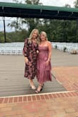 Such a beautiful dress, I got so many compliments! Only issue is the zipper was finicky in the back, but I didn't have time to send it back before my event! Also my sister in law wore a Lulus dress as well :) - Kalli W.