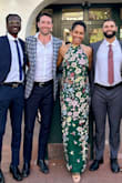 I honestly could've worn a medium, but this was just a comfortable California wedding, and it was comfortable and beautiful. I received lots of compliments for an early fall wedding. The bust was a teeny bit big, and the buttons are extremely delicate, but overall one of my favorite orders from Lulus! - NICOLETTE S.
