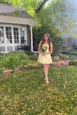 My daughter wore this for HOCO and the dress fit perfectly. The off the shoulder and tie back were gorgeous. Perfect length for a 16 year old :) She got compliments all night. We love ordering HOCO dresses from Lulus. Always great quality and fit! - Stacie K.