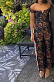 I was looking for an outfit for my sister's "night before" wedding dinner. I was scrolling through Lulus (my sister's go-to spot) and this stopped me in my tracks. It stopped people in their tracks in real life, too. I had to have it. I ordered the XS and then shortly after I was reading the reviews and saw that it ran small so I ordered a small. The XS fit perfectly everywhere except the hips, but the S was *massive.* 

I took them both to my seamstress and we agreed, taking in the small would change it too much because it was SO big. There wasn't much to let out in the XS, but she is a miracle worker and was able to pull out whatever she could in the back, for a perfect fit. I got SO many compliments at the event and after positing pictures. I need to wear it a hundred more times. 

The material feels really high quality; I hope it holds. The chest (I'm very small) was flattering and comfortable. But they need to figure out their sizing! - Heather I.