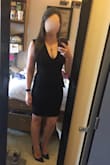 Originally bought this for my boyfriend's department formal but have worn it to several dressier parties since. My absolute favorite LBD! I was a little nervous about the neckline but its totally possible to wear a normal bra, there's definitely cleavage but its very tasteful. I'll admit I had the bust/shoulder's tailored for a more snug fit, but it would've been fine as is. Bottom line is I absolutely LOVE LOVE LOVE this dress! - Margaret B.