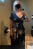 I love the feel of the material. The length was long enough for me.  The fit was snug but comfortable.  I got a lot of Compliments and love the colors. - Summer L.