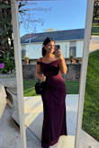 After my first two dresses didn't work for my brother's wedding, I ordered 5 from Lulus the week before the big day, hoping one wouldn't need tailoring, which is never my case. I am 165, but can wear a S or XS top and L or XL bottoms. This fits perfectly, no tailoring, stretchy when needed. Works great for spoon or pear body shape. 11/10 - Nina C.