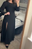 Very classy dress with just a bit of spicy flare to make it fun - Amanda F.