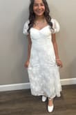 Loved the material, it fit perfectly for my daughter that is 13. For an extra small. - Crystal A.