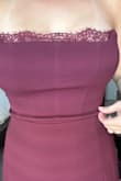This dress was beautiful, flattering, and form-fitting in all the right places. Unfortunately, the bottom of the bodice was sewn incorrectly and there was a roll that wouldn't lay flat no matter how much I smoothed it out. - Hannah S.