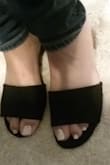 These are very cute, but not comfortable.  The right shoe is bigger than the left and it left  blisters on my toes. I will wear them again, just not all day. - Stephanie A.