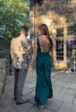 Lulus never disappoints. This dress is simple but so classy. The bow feature and cascading material on the back is so beautiful. I got so many compliments on this dress, and it was very comfortable! Quality material. Another great dress from Lulus! - Alexandra H.